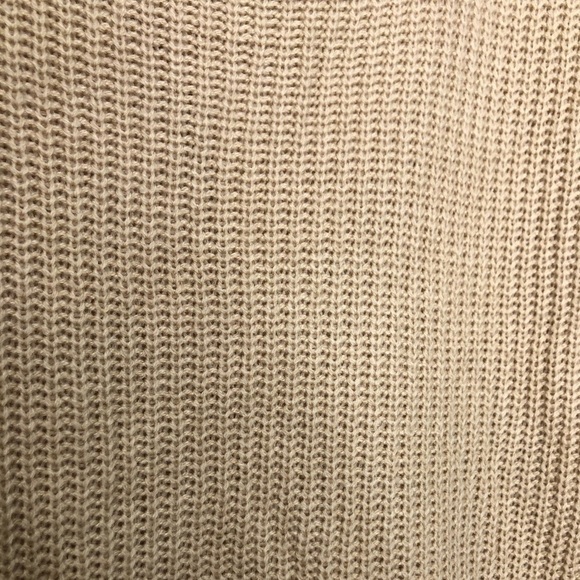 Nasty Gal Tan Cropped Open Back Sweater - Picture 3 of 6